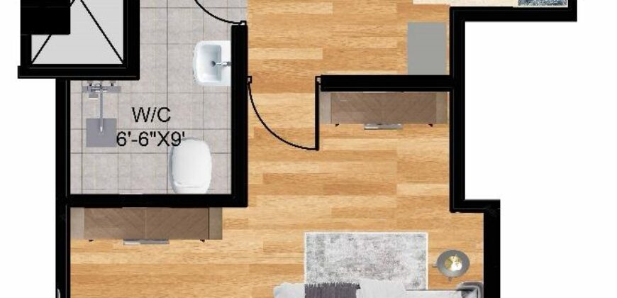 1 BHK Apartment (604)