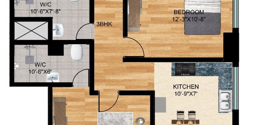 3 BHK Apartment